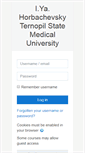 Mobile Screenshot of moodle.tdmu.edu.ua